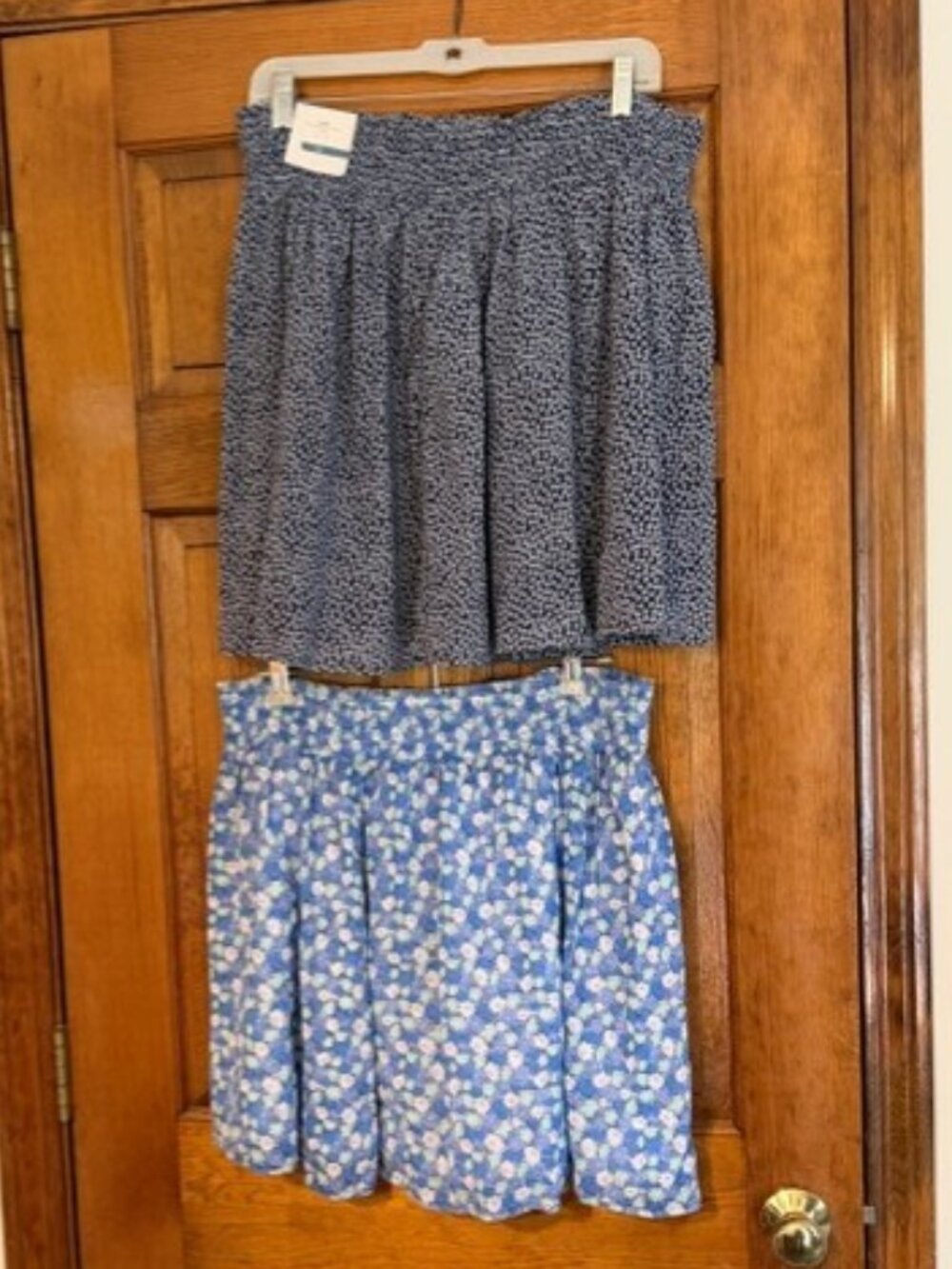 Two Cute Old Navy Smocked Skirts - size L